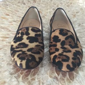 💯 authentic leopard flats